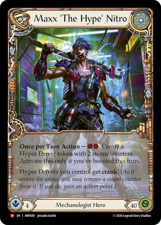Maxx 'The Hype' Nitro - Armory Deck: Maxx Nitro