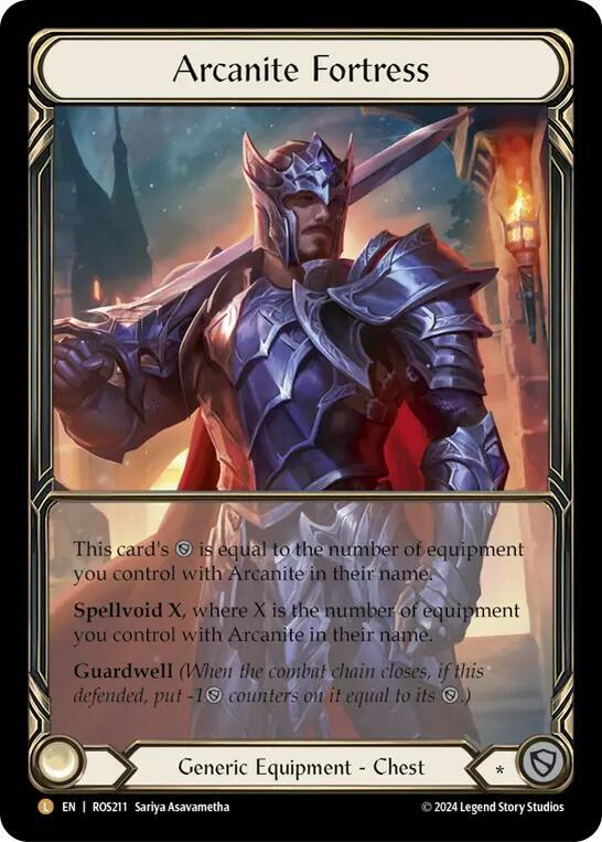 Arcanite Fortress (Extended Art) - Rosetta (ROS)