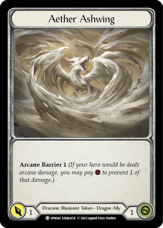 Ash (Cold Foil) // Aether Ashwing (Cold Foil) - Uprising (UPR)