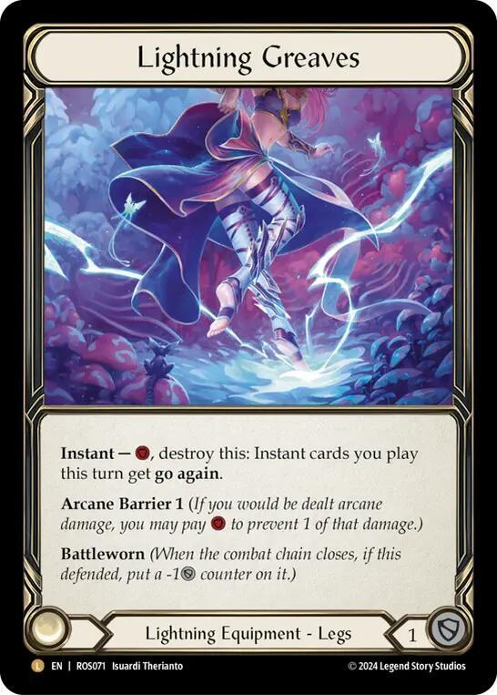 Lightning Greaves - Rosetta (ROS)