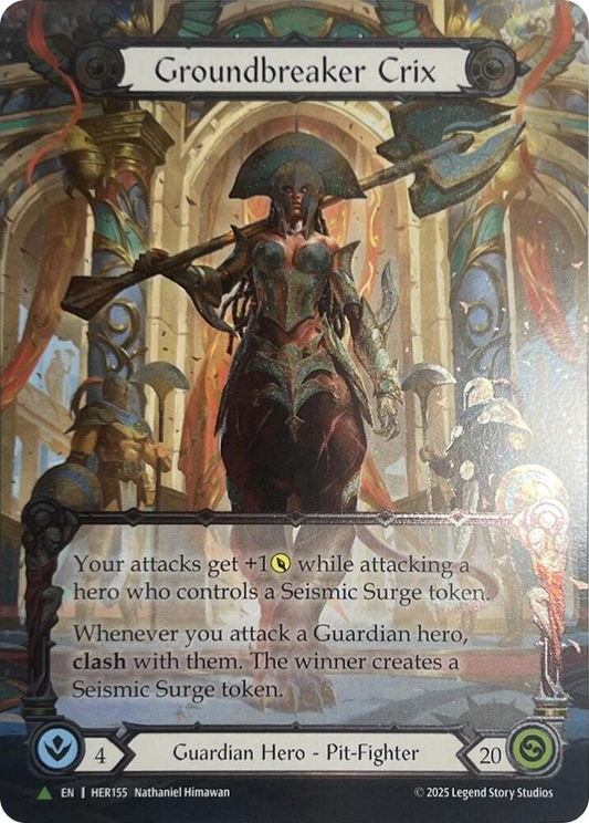 Groundbreaker Crix - Flesh and Blood: Promo Cards (PR)