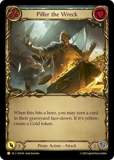 Pilfer the Wreck (Blue) (Treasure) - High Seas