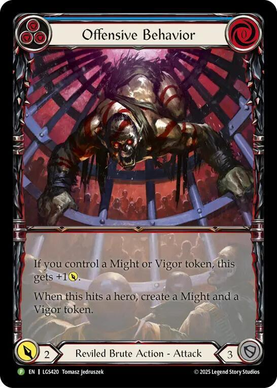 Offensive Behavior - Flesh and Blood: Promo Cards (PR)