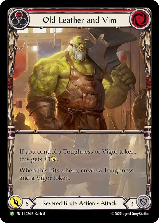Old Leather and Vim - Flesh and Blood: Promo Cards (PR)
