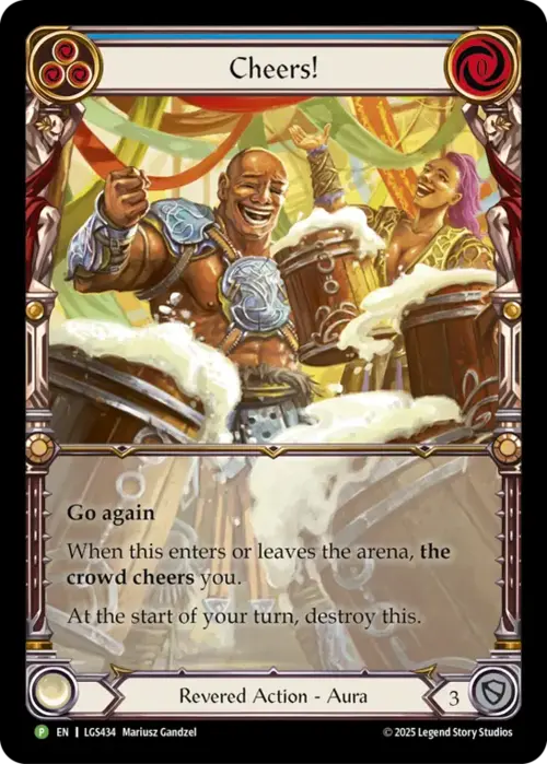 Cheers! - Flesh and Blood: Promo Cards (PR)