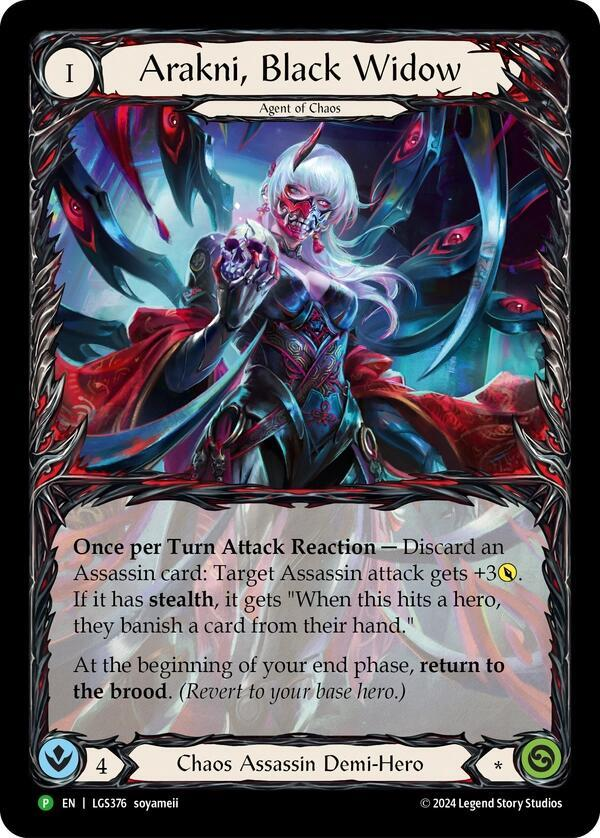 Arakni, Black Widow - Flesh and Blood: Promo Cards (PR)