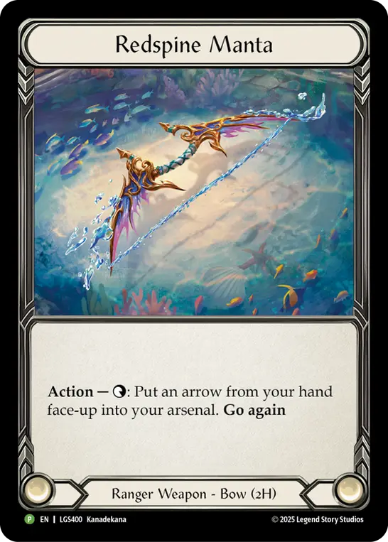 Redspine Manta - Flesh and Blood: Promo Cards (PR)