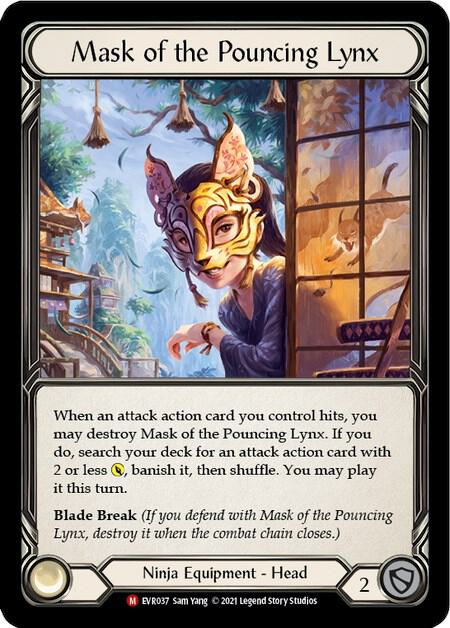 Mask of the Pouncing Lynx - Everfest (EVR)