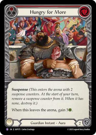 Hungry for More - Flesh and Blood: Promo Cards (PR) - Super Slam (SUP) Super Slam