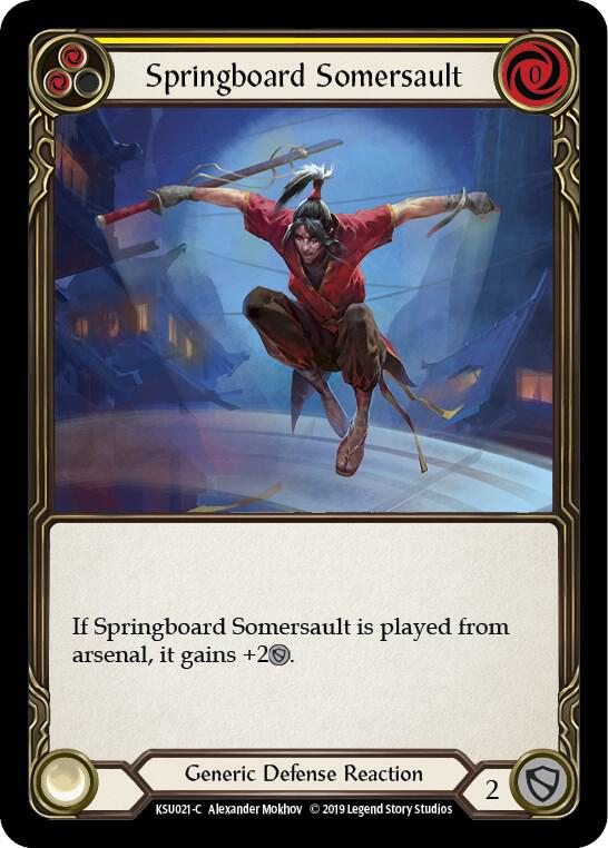 Springboard Somersault -CRU187/1HP374/KSU021