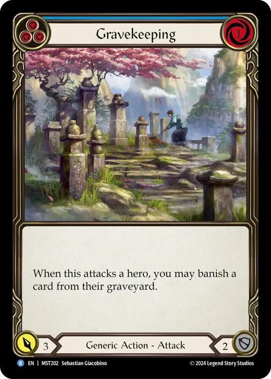 Gravekeeping (Blue) - Part the Mistveil (MST)