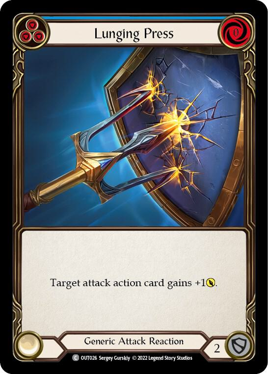 Lunging Press - Blitz Deck: Outsiders - Katsu
