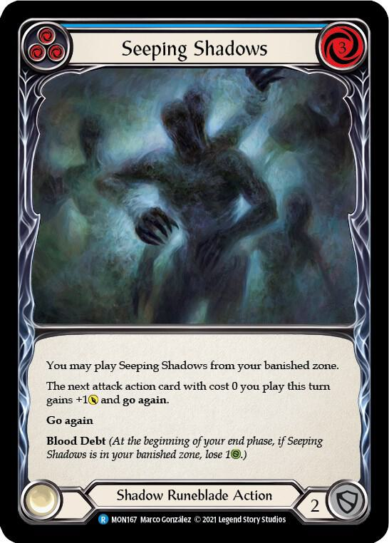 Seeping Shadows (Blue) - Monarch (MON)