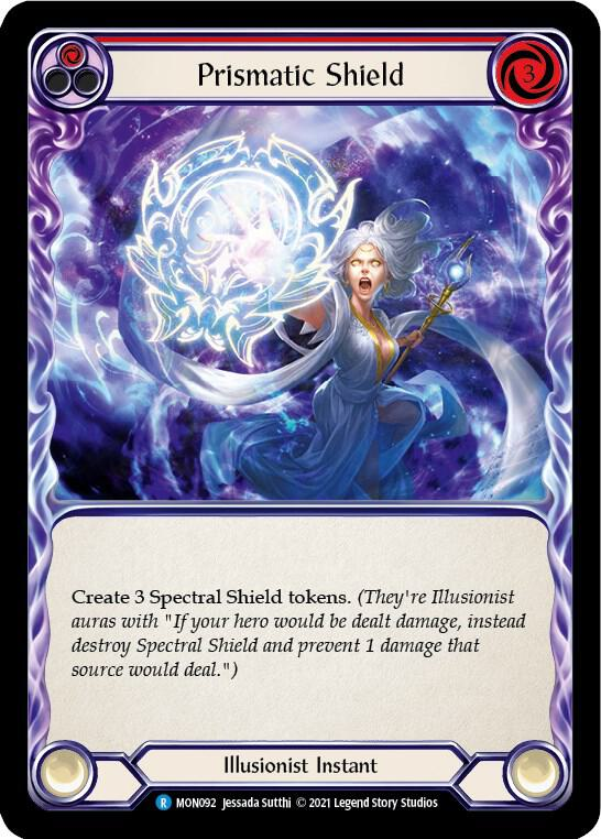 Prismatic Shield (Red) - Monarch (MON)