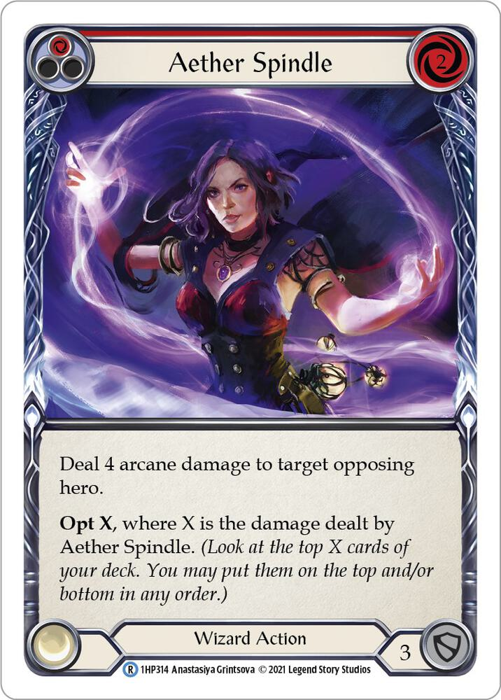 Aether Spindle (Red) - Arcane Rising (ARC)