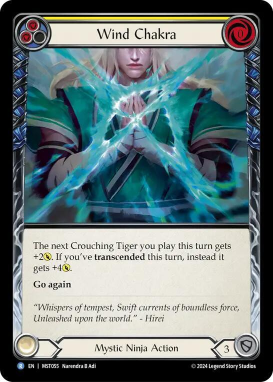 Wind Chakra (Yellow) - Part the Mistveil (MST)