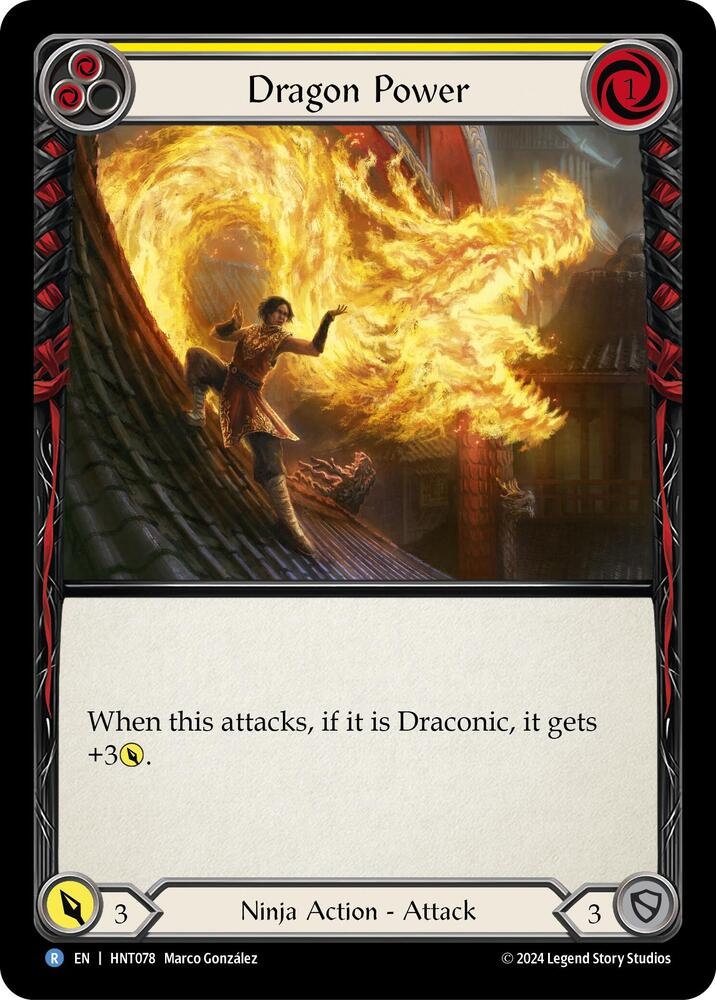 Dragon Power (Yellow) - The Hunted