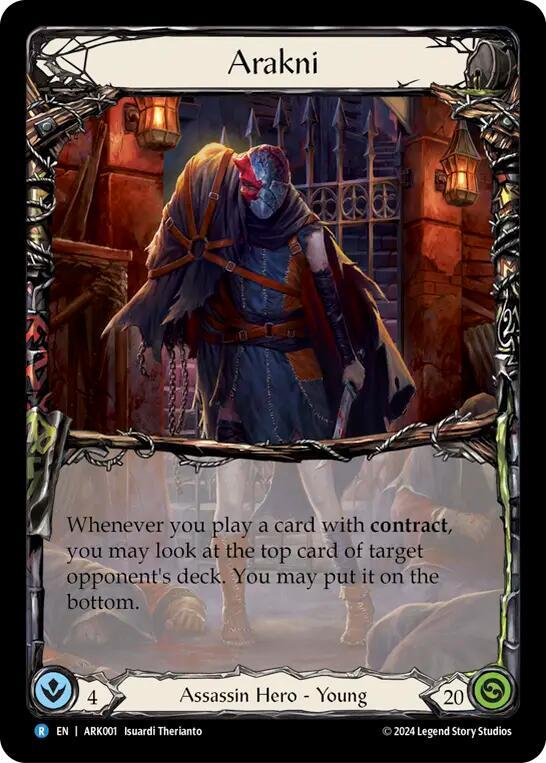Arakni - Blitz Deck: The Hunted - Arakni