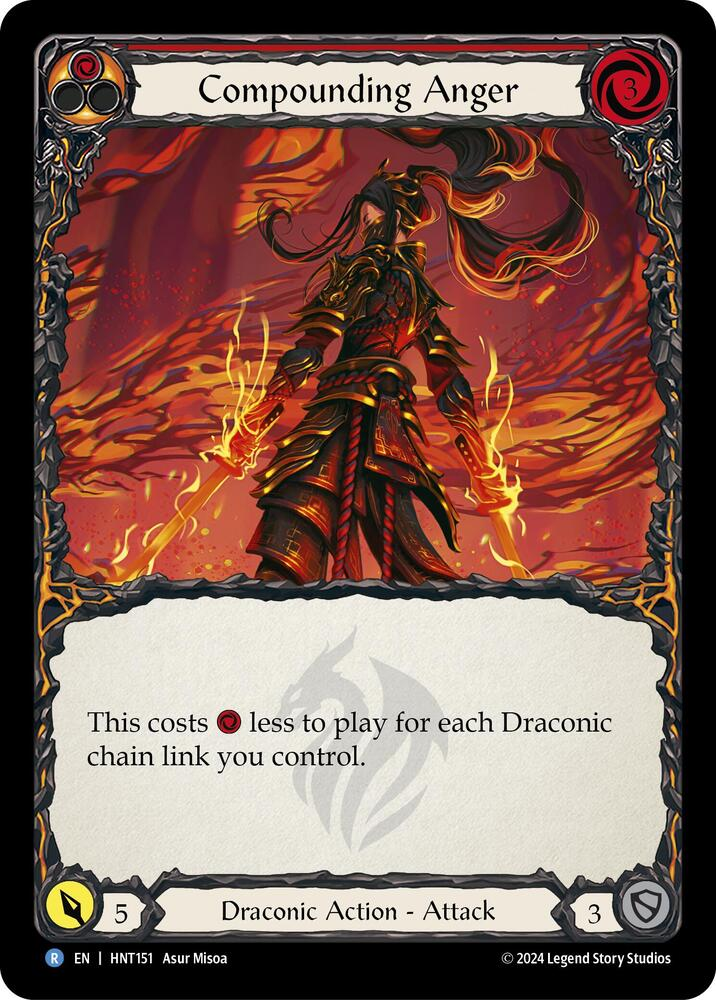 Compounding Anger (Red) - The Hunted