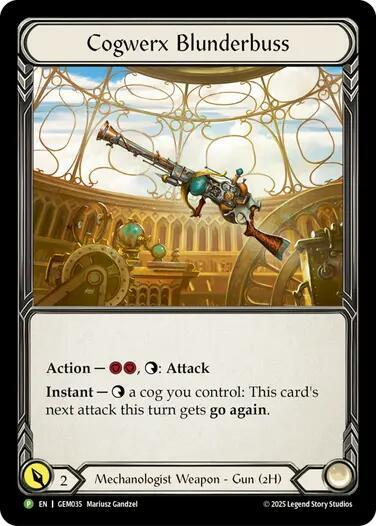 Cogwerx Blunderbuss - GEM Pack 2 (GEM) / Flesh and Blood: Promo Cards (PR)