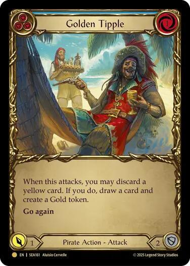Golden Tipple (Blue) (Treasure) - High Seas