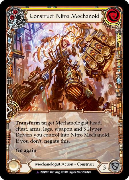 Construct Nitro Mechanoid // Nitro Mechanoid (Marvel) - Dynasty (DYN)