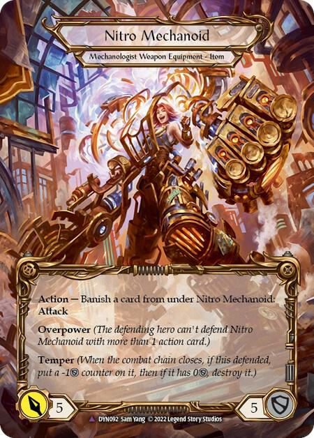 Construct Nitro Mechanoid // Nitro Mechanoid (Marvel) - Dynasty (DYN)
