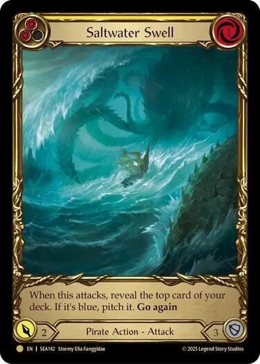 Saltwater Swell (Yellow) (Treasure) - High Seas
