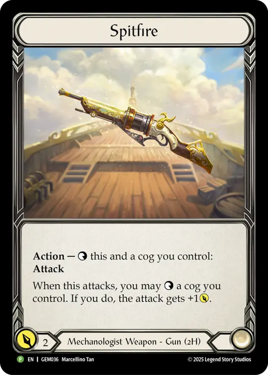 Spitfire - GEM Pack 2 (GEM) / Flesh and Blood: Promo Cards (PR)