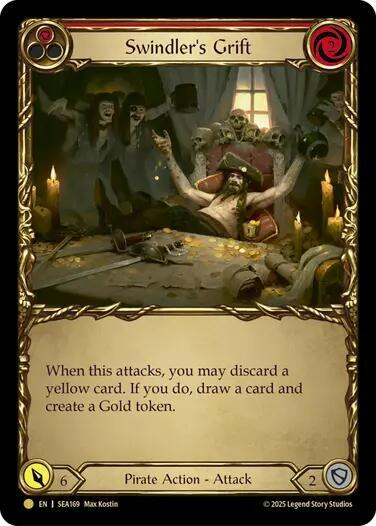 Swindler's Grift (Red) (Treasure) - High Seas