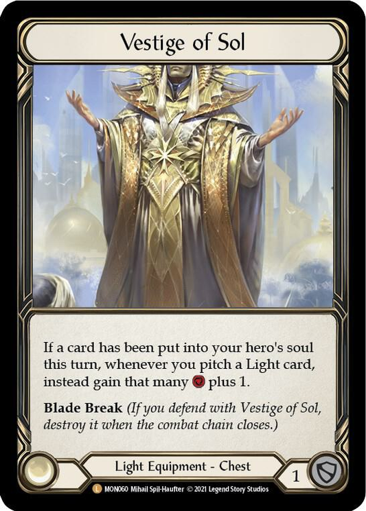 Vestige of Sol - Monarch (MON)