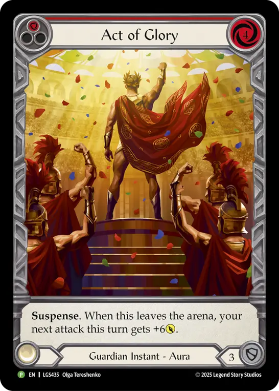 Act of Glory - Flesh and Blood: Promo Cards (PR)