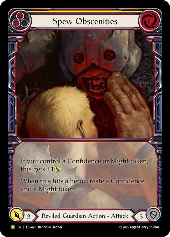 Spew Obscenities - Flesh and Blood: Promo Cards (PR)