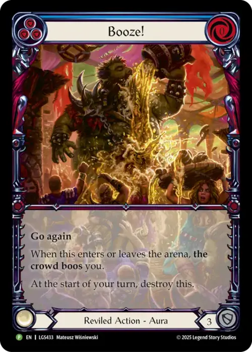 Booze! - Flesh and Blood: Promo Cards (PR)