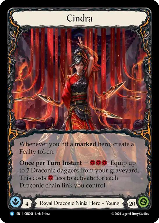 Cindra - Blitz Deck: The Hunted - Cindra