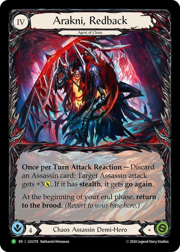 Arakni, Redback  - Flesh and Blood: Promo Cards (PR)