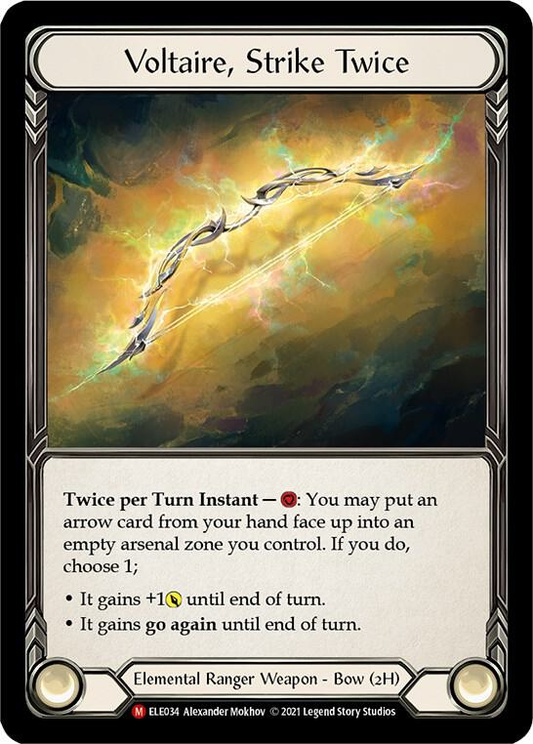 Voltaire, Strike Twice - Tales of Aria (ELE)