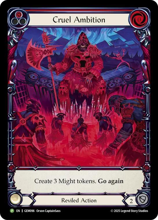Cruel Ambition - GEM Pack 3 (GEM)