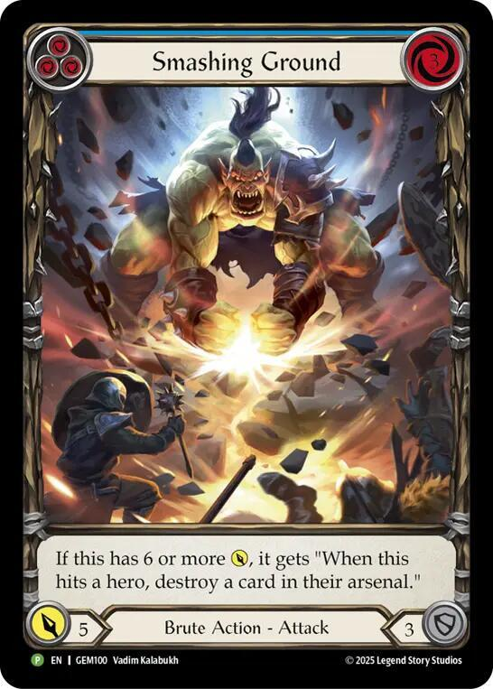 Smashing Ground - GEM Pack 3 (GEM) - Super Slam (SUP)