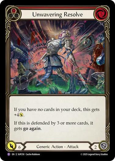 Unwavering Resolve - Super Slam (SUP)