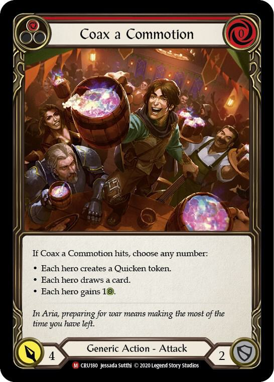 Coax a Commotion - Crucible of War (CRU) -  History Pack Vol.1 (1HP)