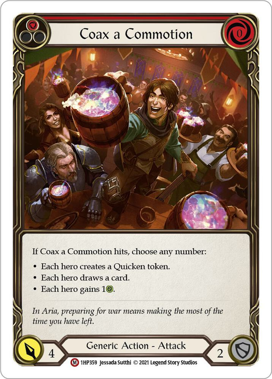 Coax a Commotion - Crucible of War (CRU) -  History Pack Vol.1 (1HP)
