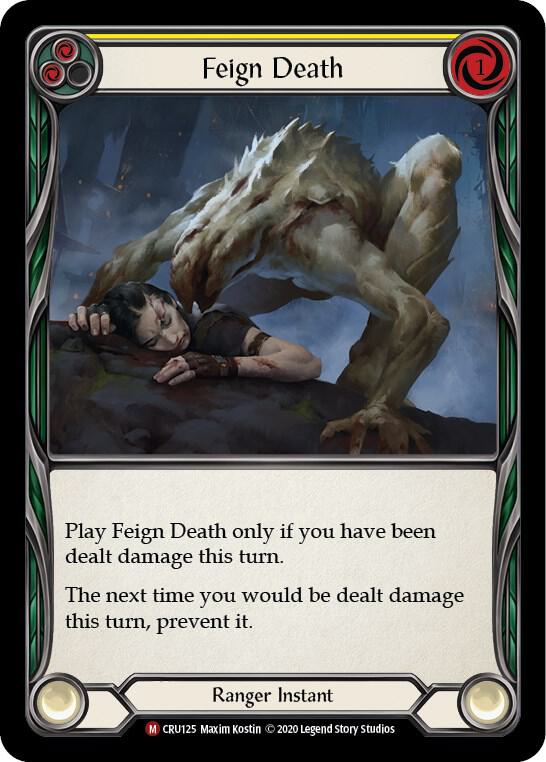 Feign Death - Crucible of War (CRU) - History Pack Vol.1 (1HP)