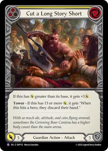 Cut a Long Story Short - Super Slam (SUP)