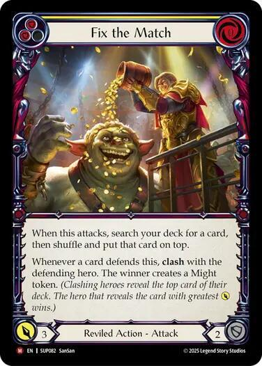 Fix the Match - Super Slam (SUP)