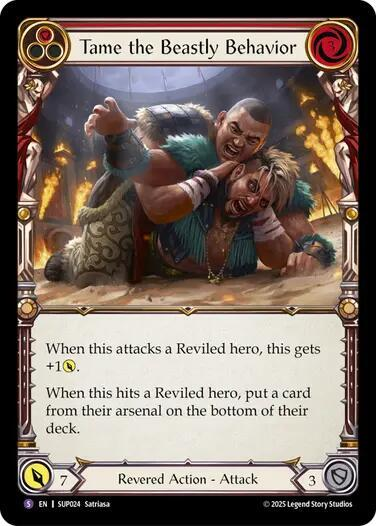 Tame the Beastly Behavior - Super Slam (SUP)