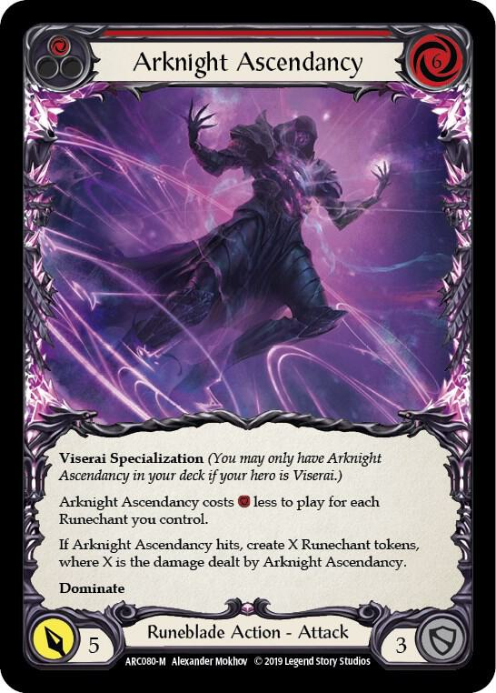 Arknight Ascendancy - Arcane Rising (ARC) - History Pack Vol.1 (1HP)