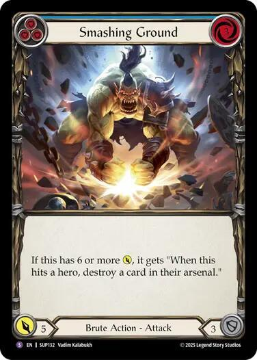 Smashing Ground - GEM Pack 3 (GEM) - Super Slam (SUP)