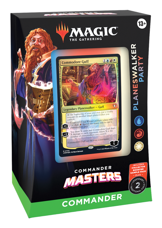 Commander Masters Planeswalker Party