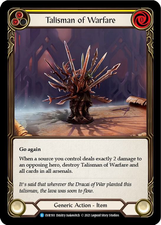 Talisman of Warfare - Everfest (EVR)